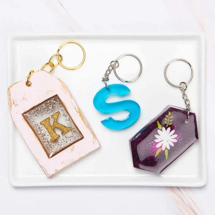 DIY Resin Keychains Make Great Handmade Gifts