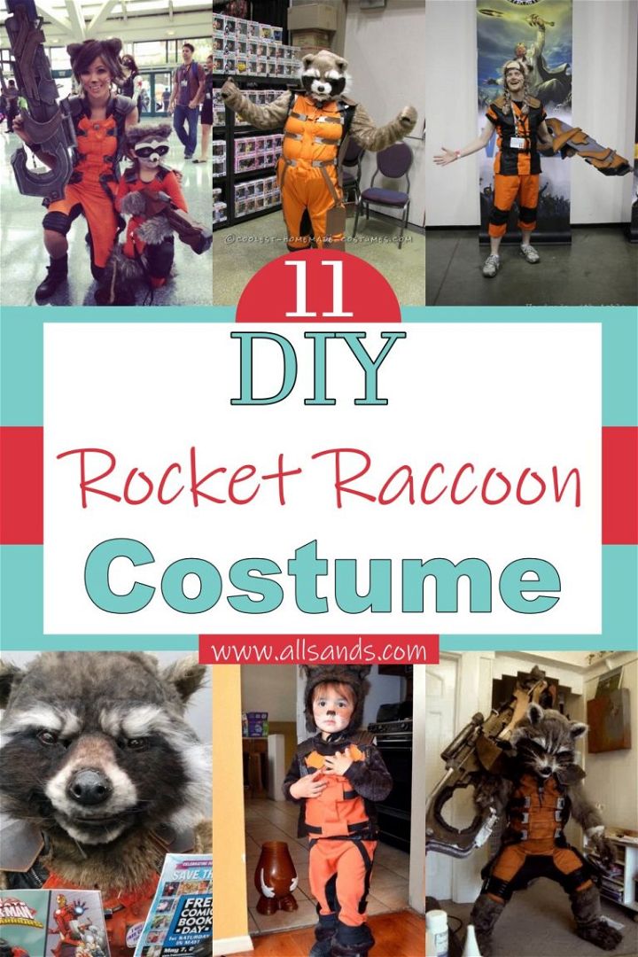 11 Diy Rocket Raccoon Costume Ideas To Have Fun All Sands 