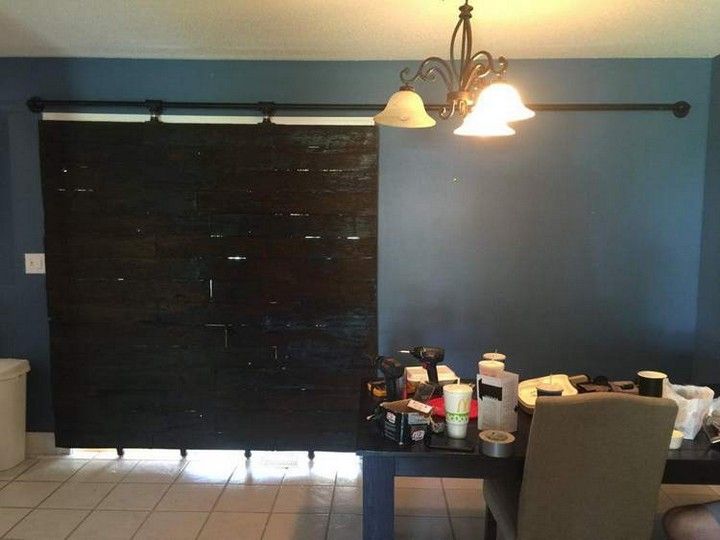 DIY Rolling Barn Door