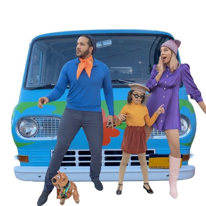 DIY Scooby Doo Family Costume For Halloween