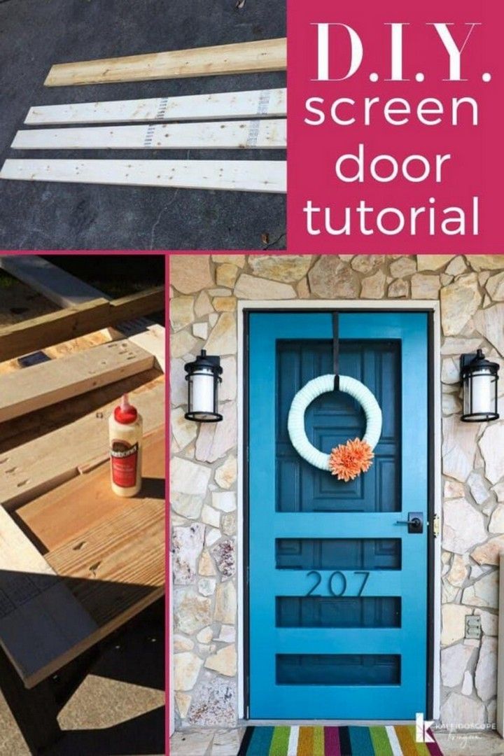 DIY Screen Door Tutorial