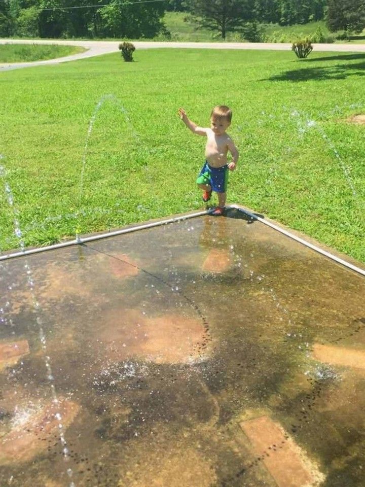 easy to make splash floor 