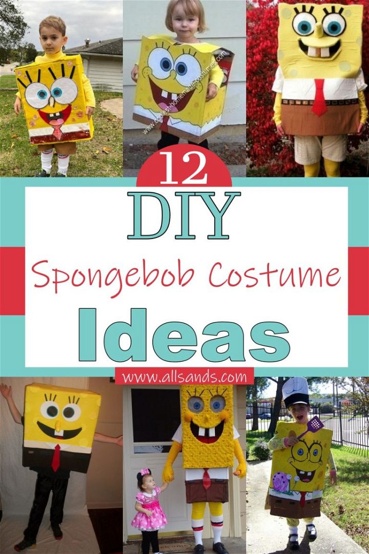 12 Quick to Make DIY Spongebob Costume Ideas All Sands