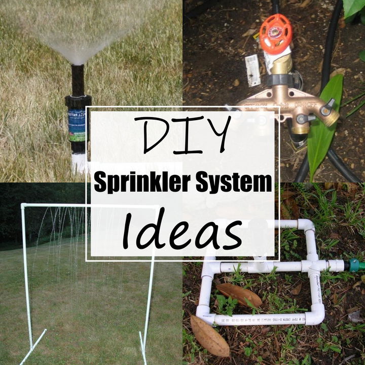 25 DIY Sprinkler System Ideas For Your Garden