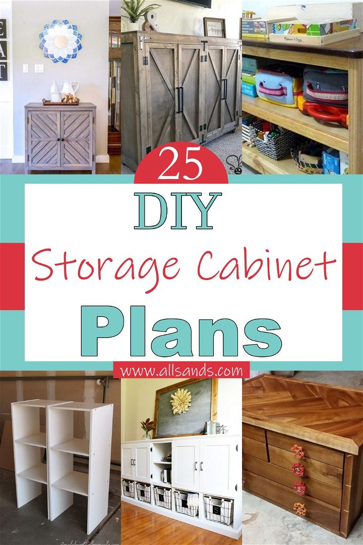 DIY Storage Cabinet Plans