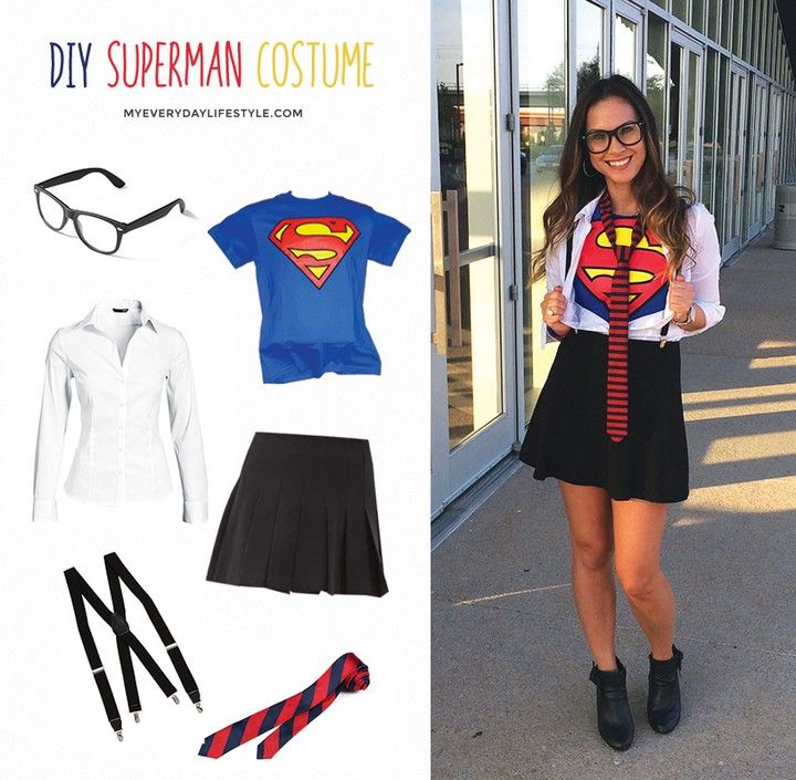 10 DIY Superman Costume Ideas For Everyone - All Sands