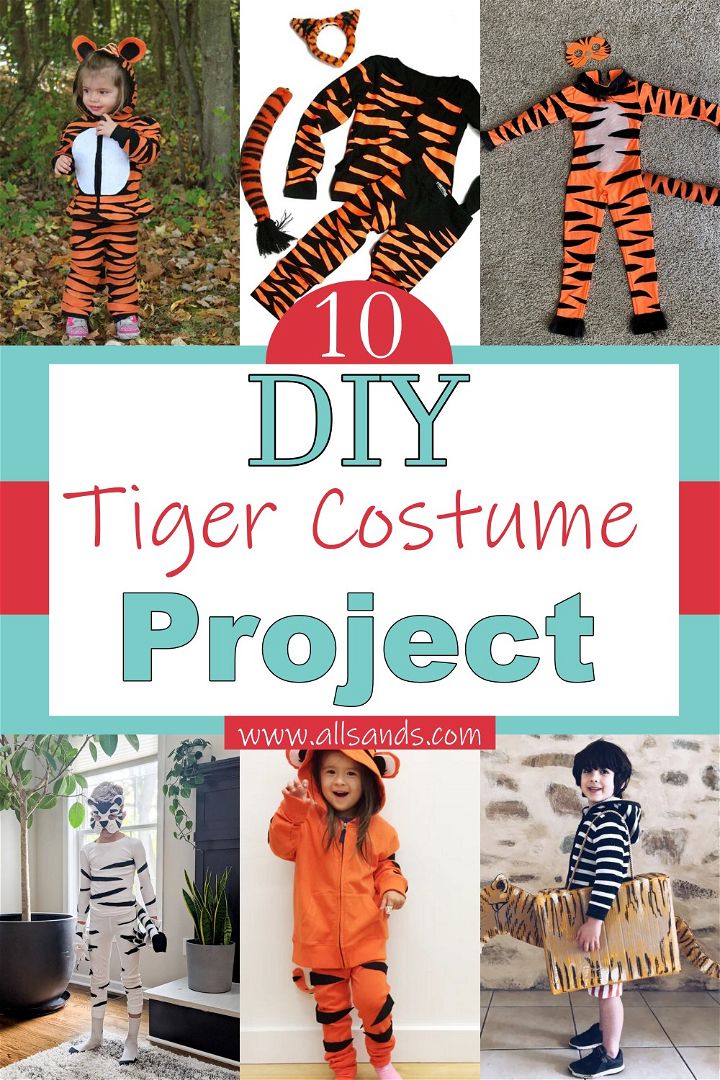 DIY Tiger Costume Project