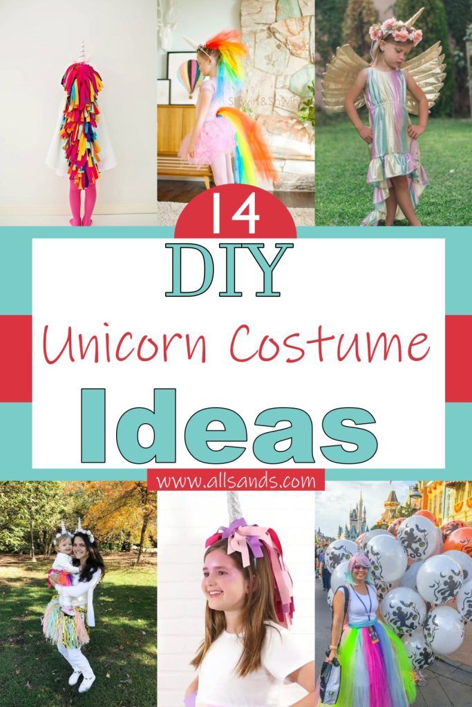 14 DIY Unicorn Costume Ideas For Kids And Adults - All Sands