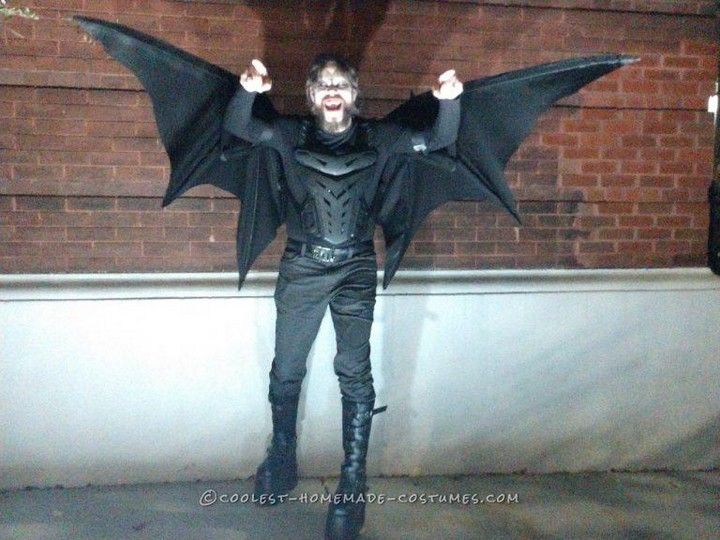 haunted Costume with Articulated Wings