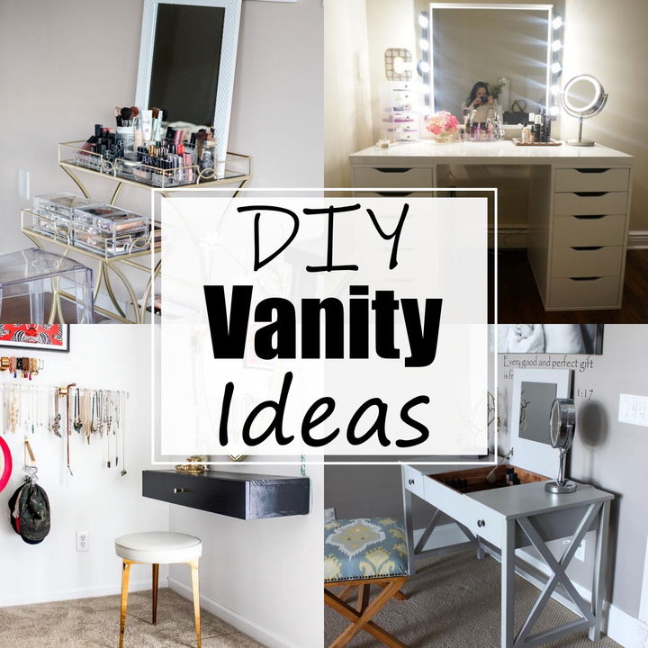 25 DIY Vanity Ideas For Home Decor