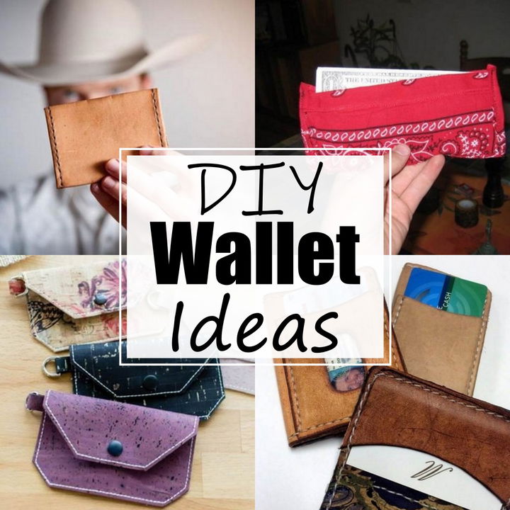 26 DIY Wallet Ideas For Everyone