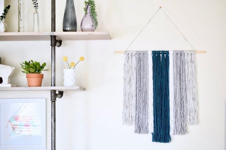 DIY Yarn Tapestry