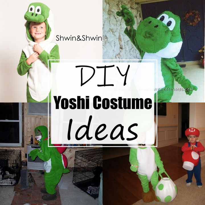 12 Cute DIY Yoshi Costume Ideas To Make A Fun