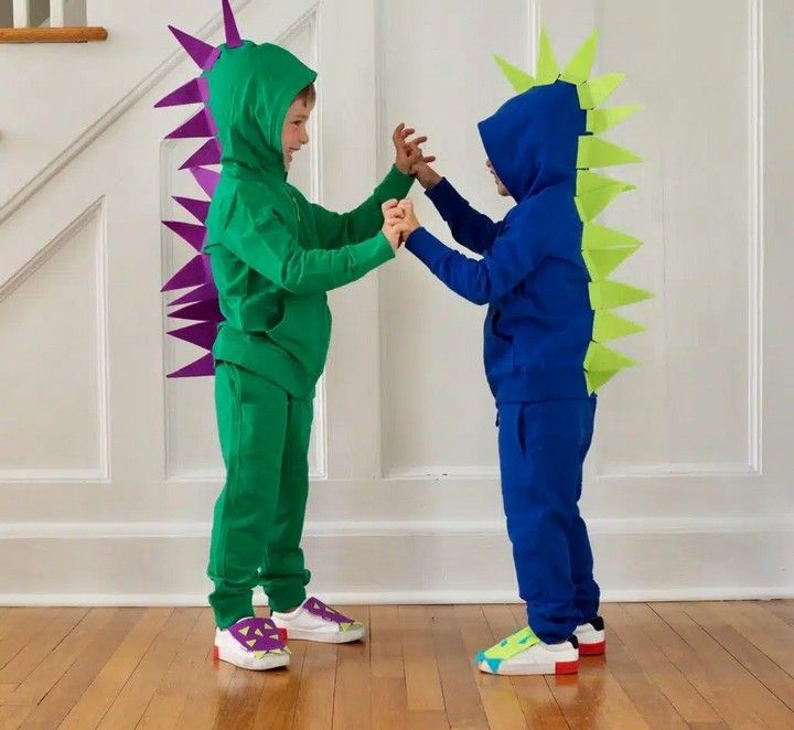 Easy DIY Dinosaur Costumes