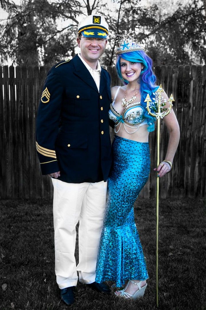Easy Sailor Couple Costume
