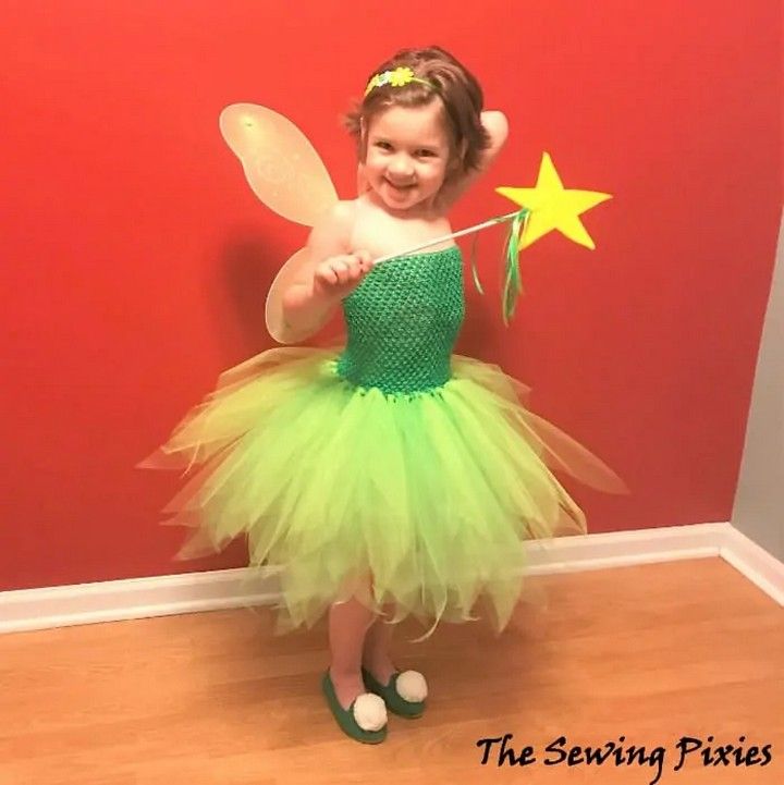 Easy Fairy Costume Child Size 3-6