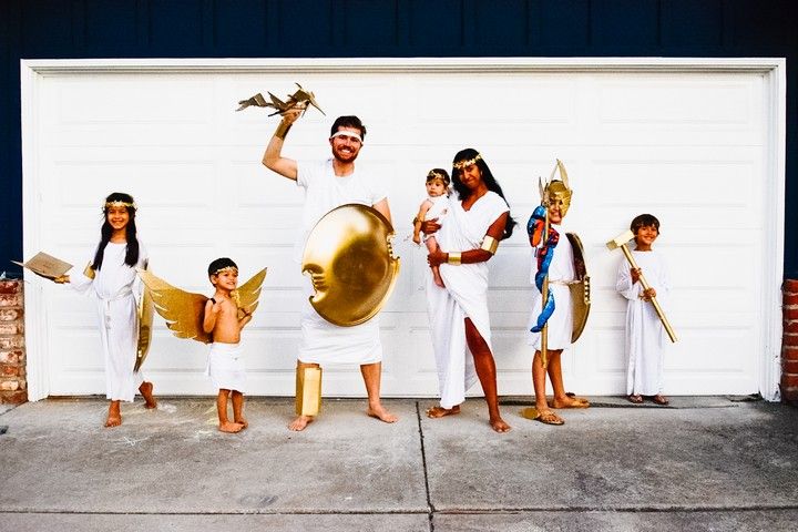 Family Greek Mythology Costume For Halloween