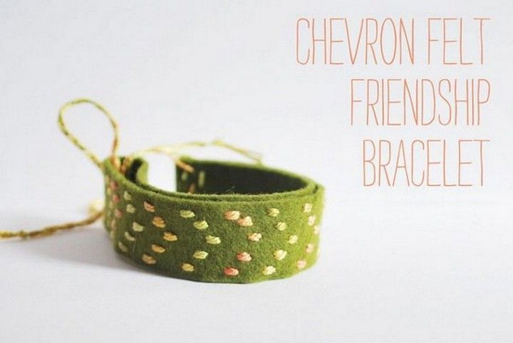 Felt Friendship Bracelet