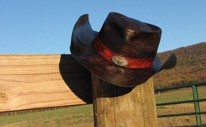 Hand Crafted Leather Hat
