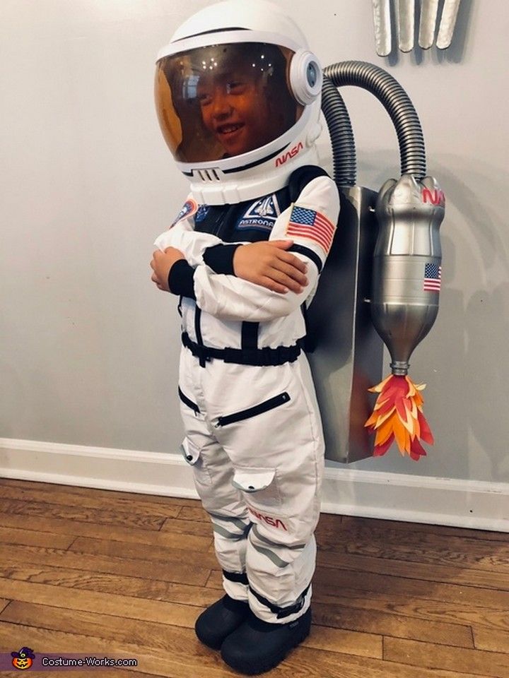 Homemade Jetpack For Astronaut Costume