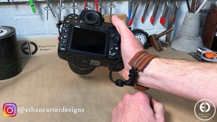 How To Make A Leather Wrist Strap