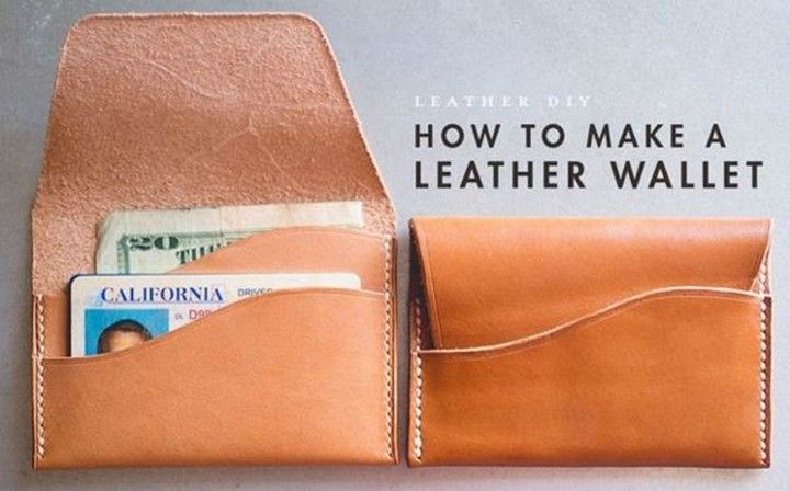 How To Make A Leather Wallet