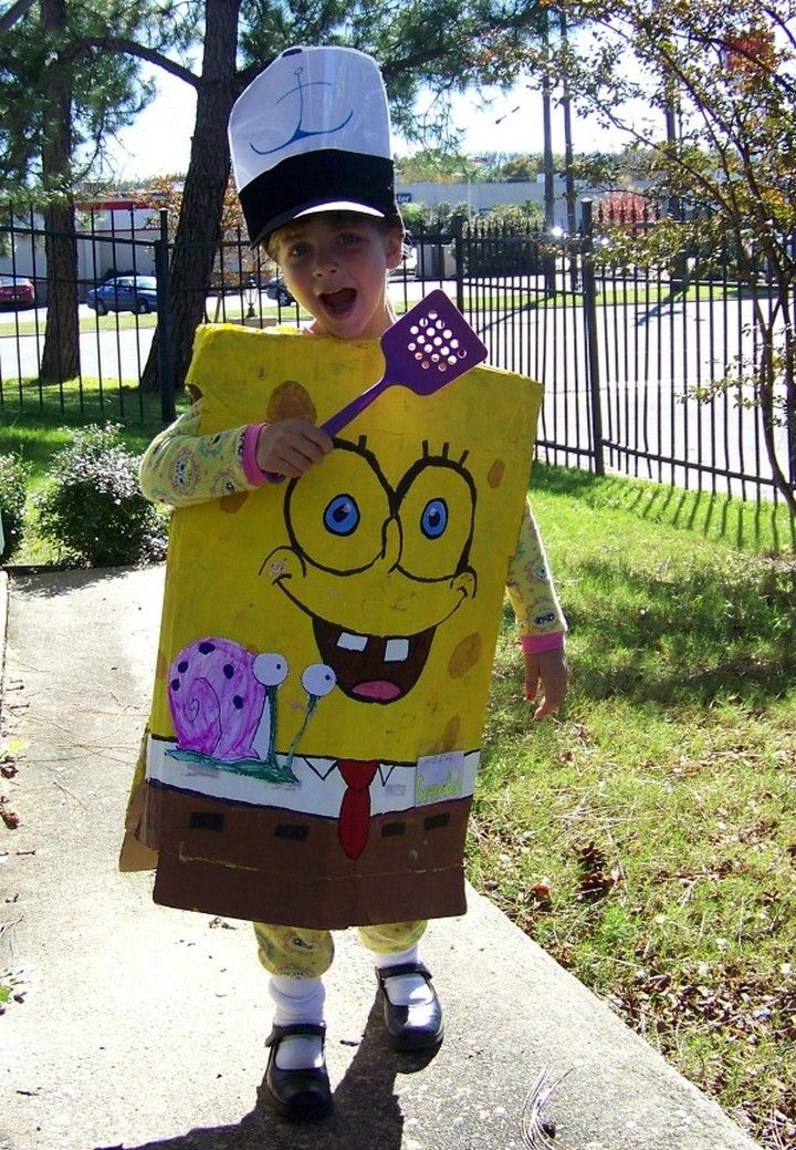 How To Make A No-sew Sponge Bob Costume