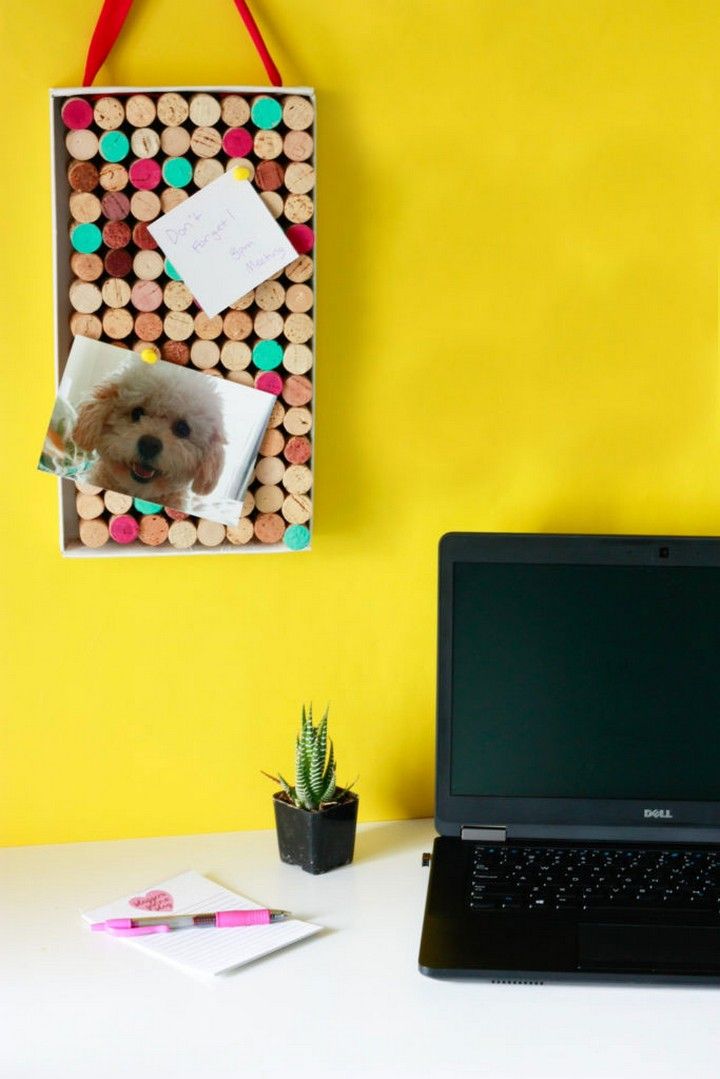 How To Make A Wine Cork Board