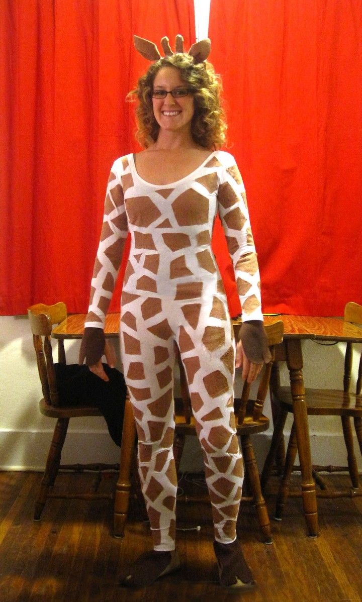How To Make An Inexpensive Giraffe Costume