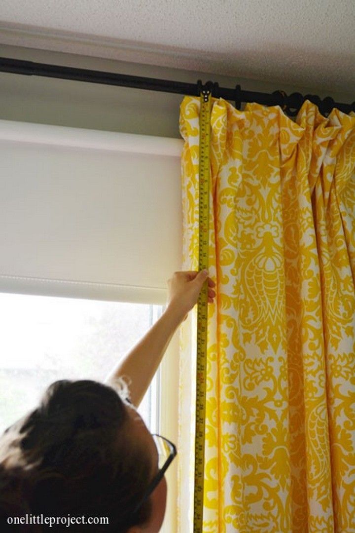 How To Make Black Out Curtains Tutorial