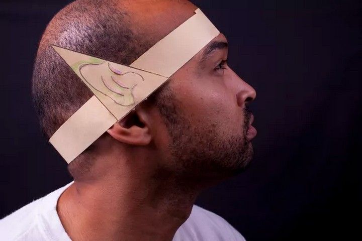 How To Make Elf Ears Out Of Paper