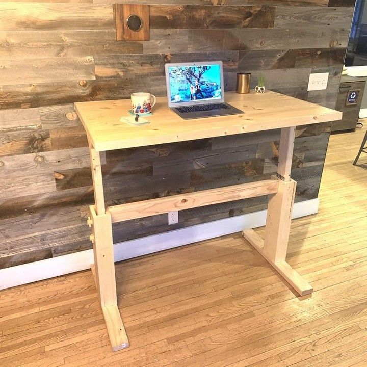 How To Make Your Own Adjustable DIY Desk