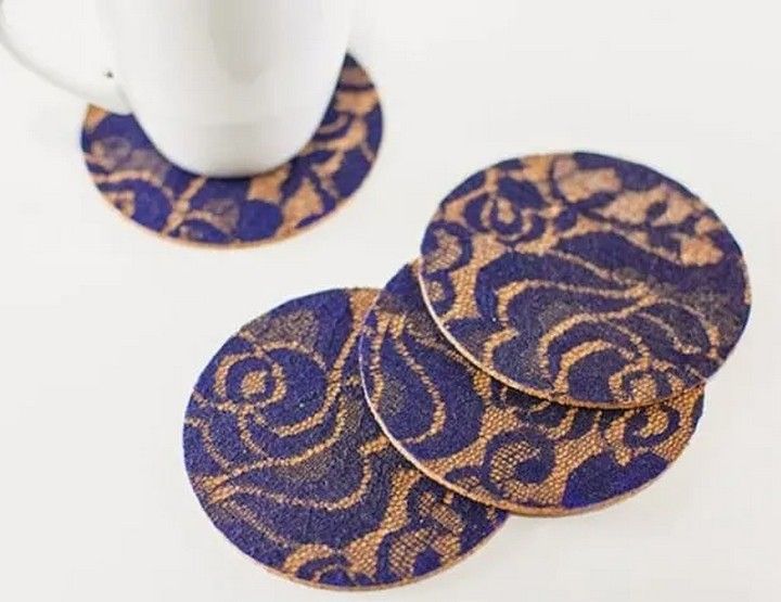 Lace Coasters Will Up Your Crafting Game