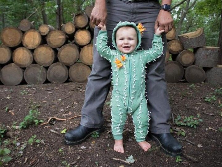 Make A Prickly Costume For A Toddler