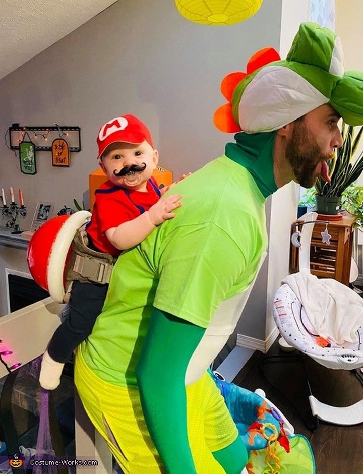 Mario And Yoshi Costume