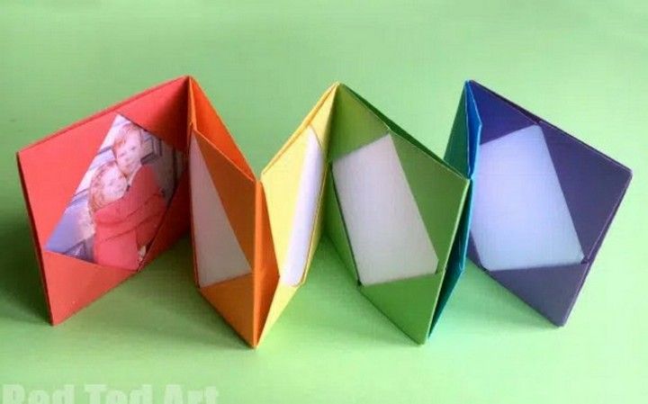 Mini Origami Photo Album