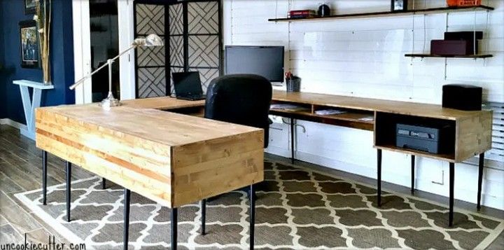 Modern Executive Desk DIY