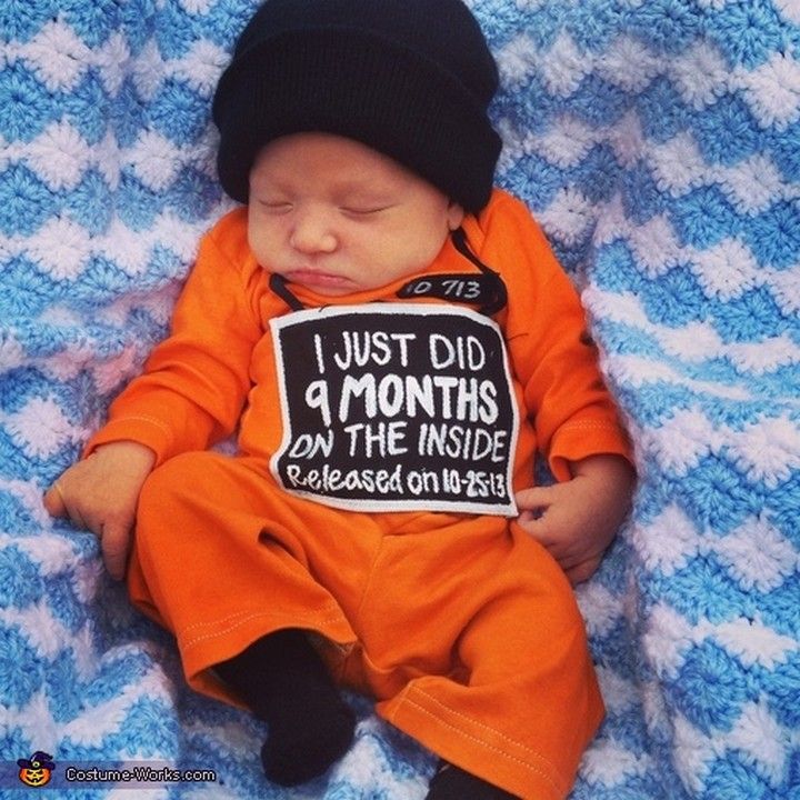 Momma's Little Prisoner Baby Costume