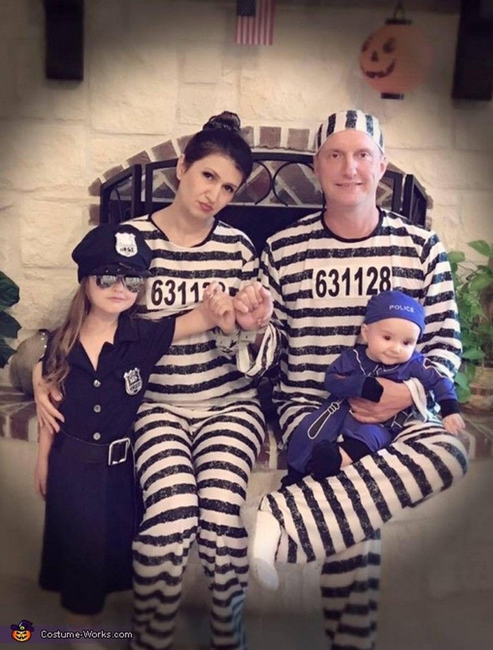 Police & Prisoners Costume