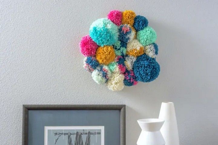 Pom Pom Wall Hanging