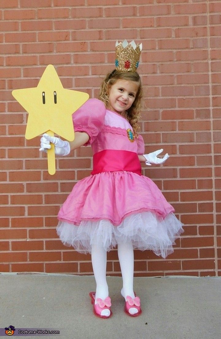 easy to make costume for little girl 
