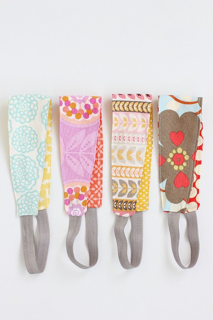 Reversible Fabric Headband Sewing