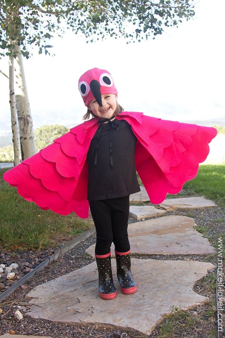 Simple Flamingo Costume