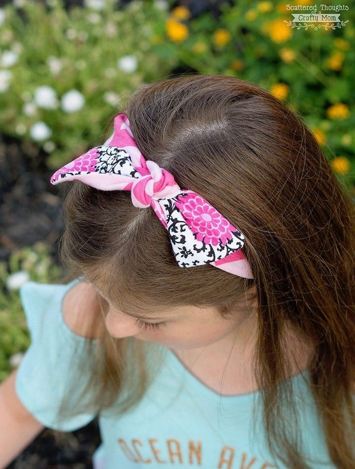 Simple Knotted Headband