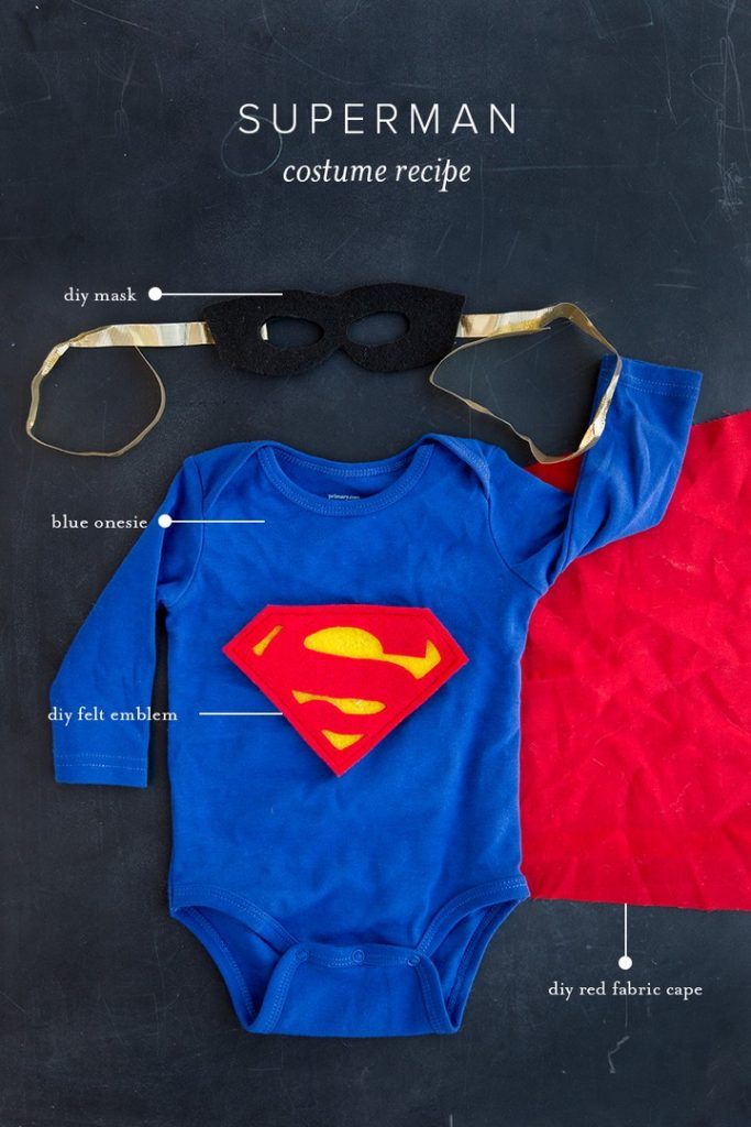 10 DIY Superman Costume Ideas For Everyone - All Sands