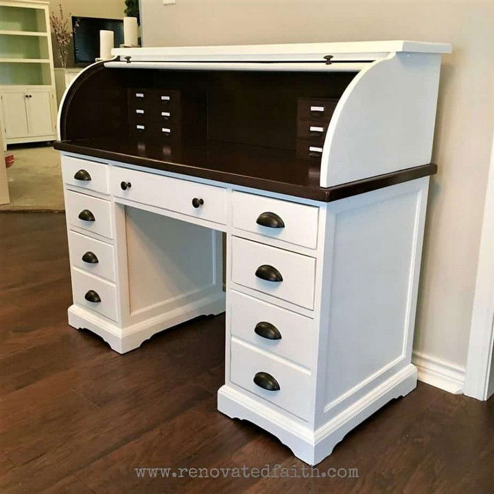 15 DIY Roll Top Desk Plans For Indoor Decor All Sands