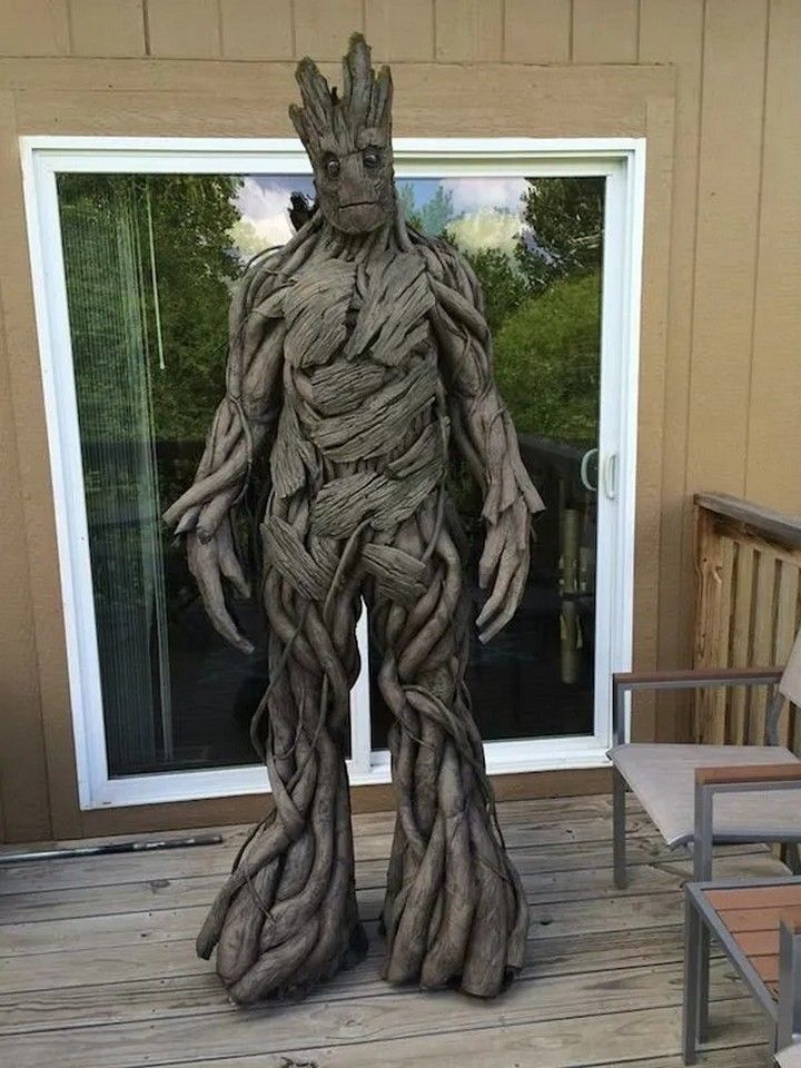 This Realistic Groot Costume
