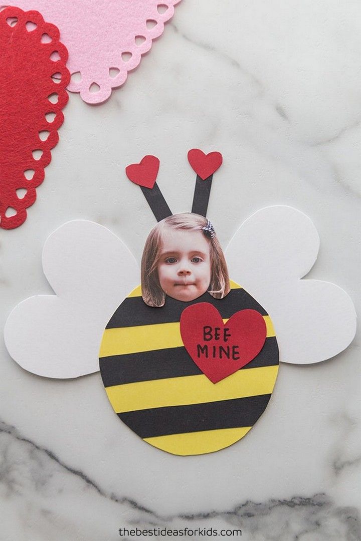 Valentine Bee Craft