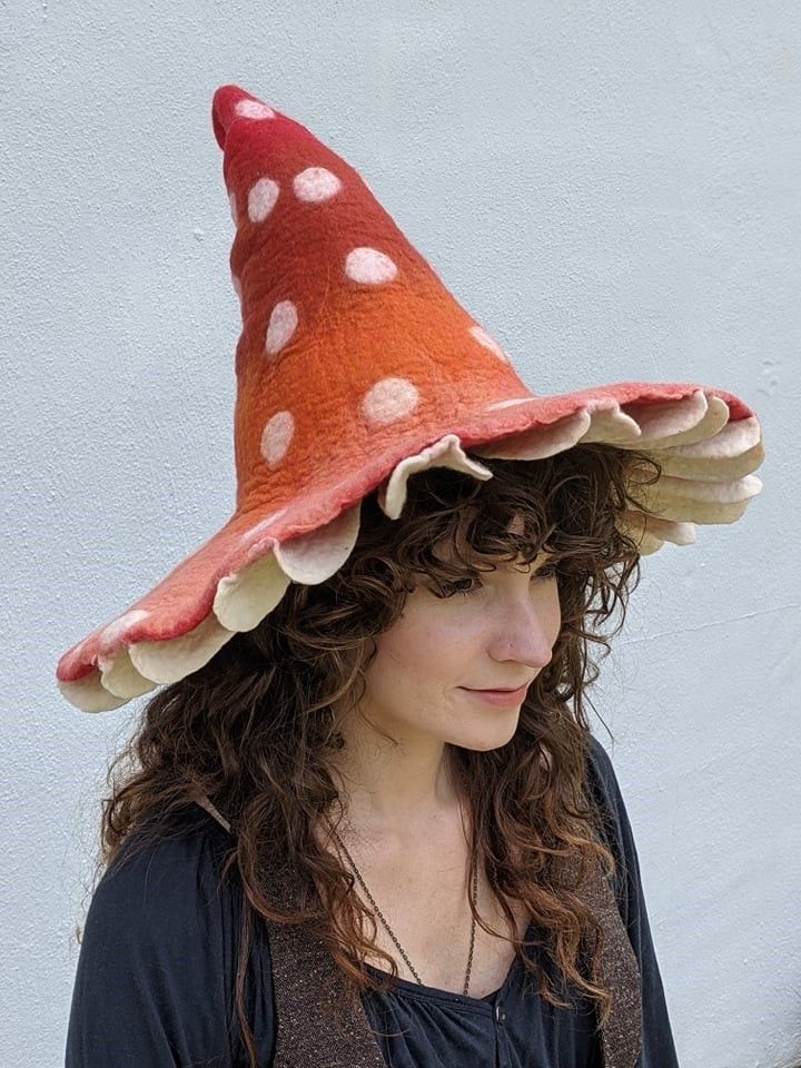 Whimsical Mushroom Hat