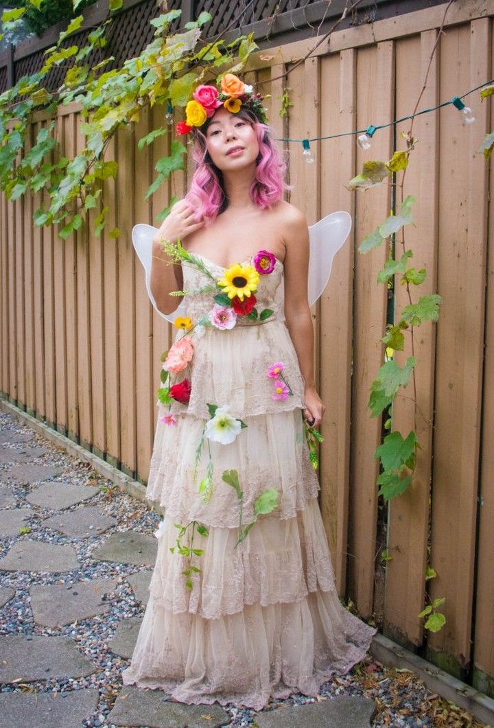 Woodland Fairy Costume And Makeup